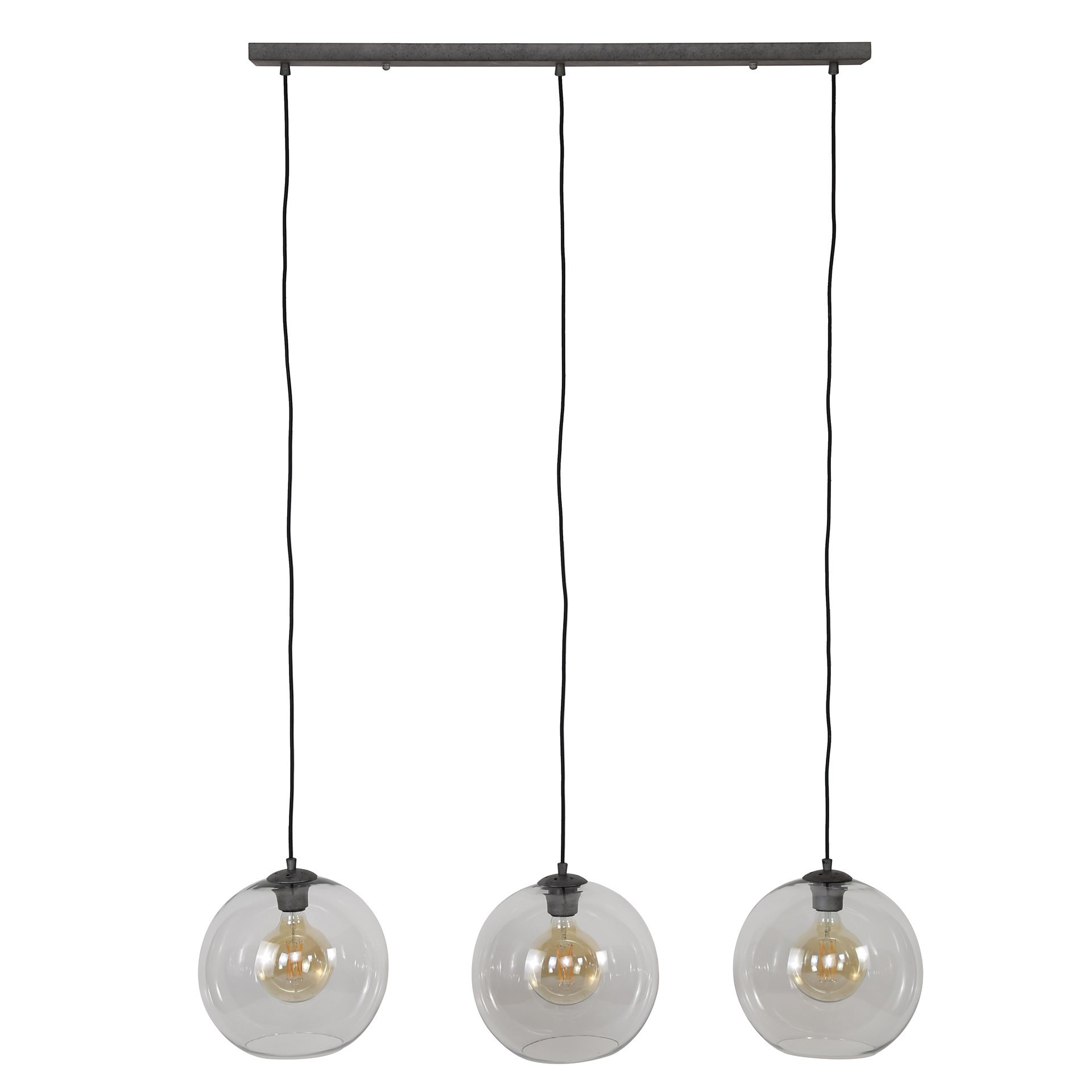 Hanglamp Sphere 3L Ø30 glas