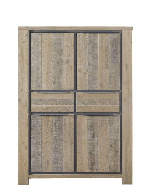 Opbergkast Robusto 166 x 121 vintage grey