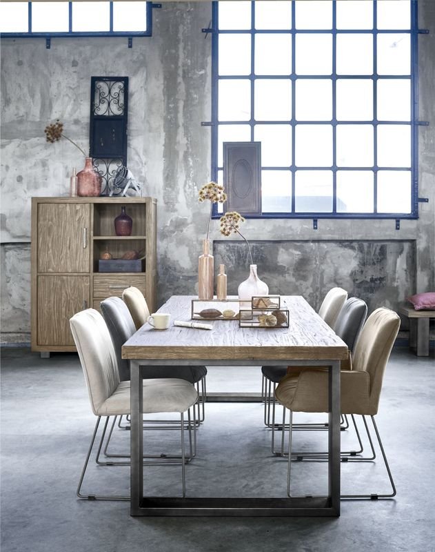 Bergkast Alesio 162 x 120 pine antique grey