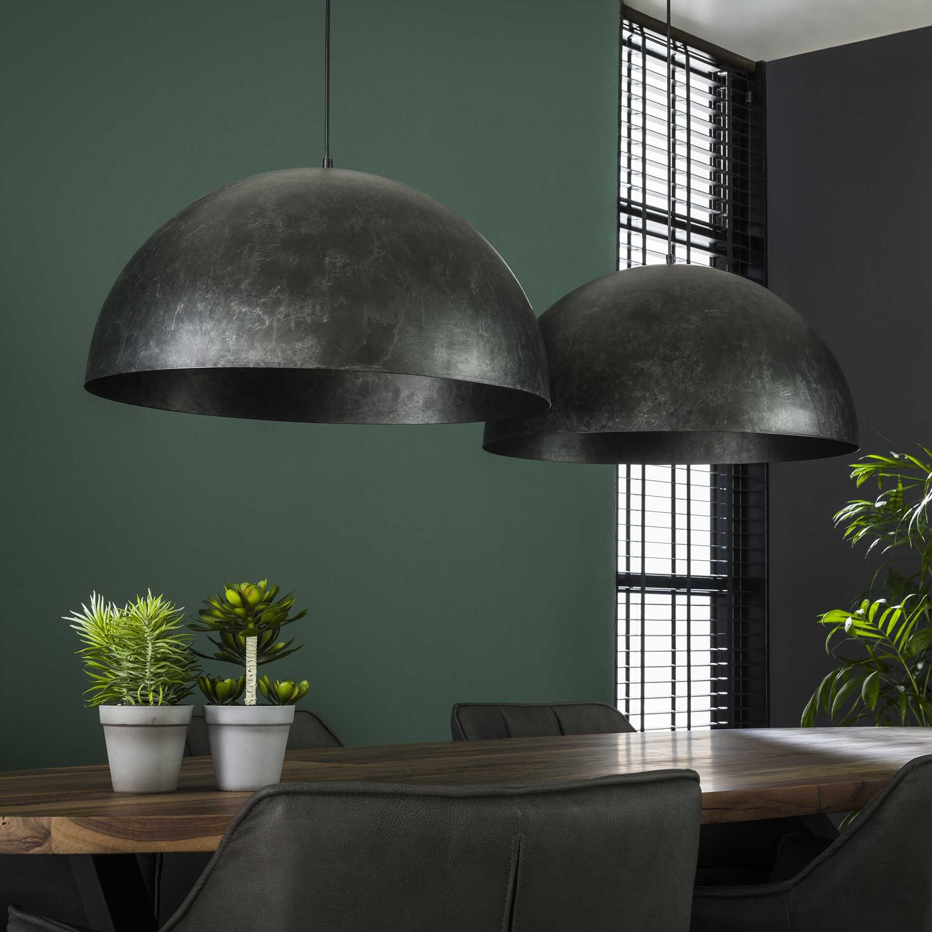Hanglamp Dome 2L Ø60 charcoal
