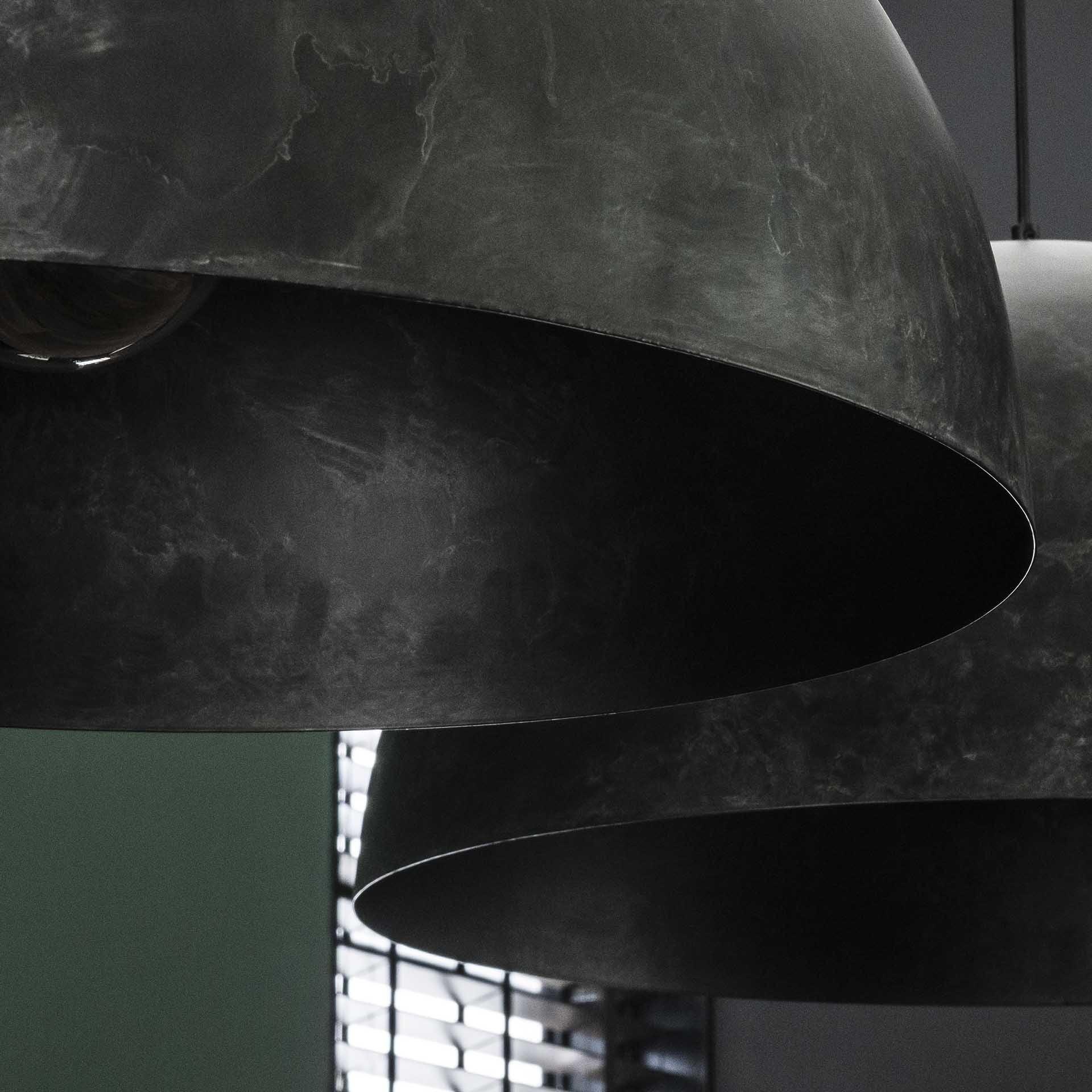 Hanglamp Dome 2L Ø60 charcoal