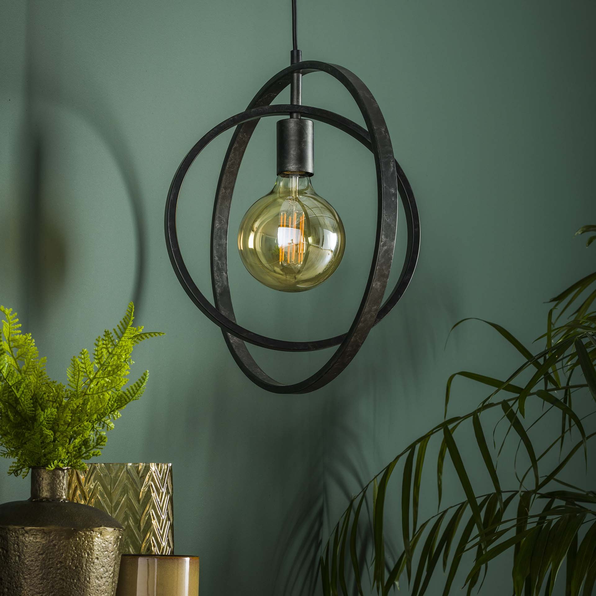Hanglamp Turn Around charcoal