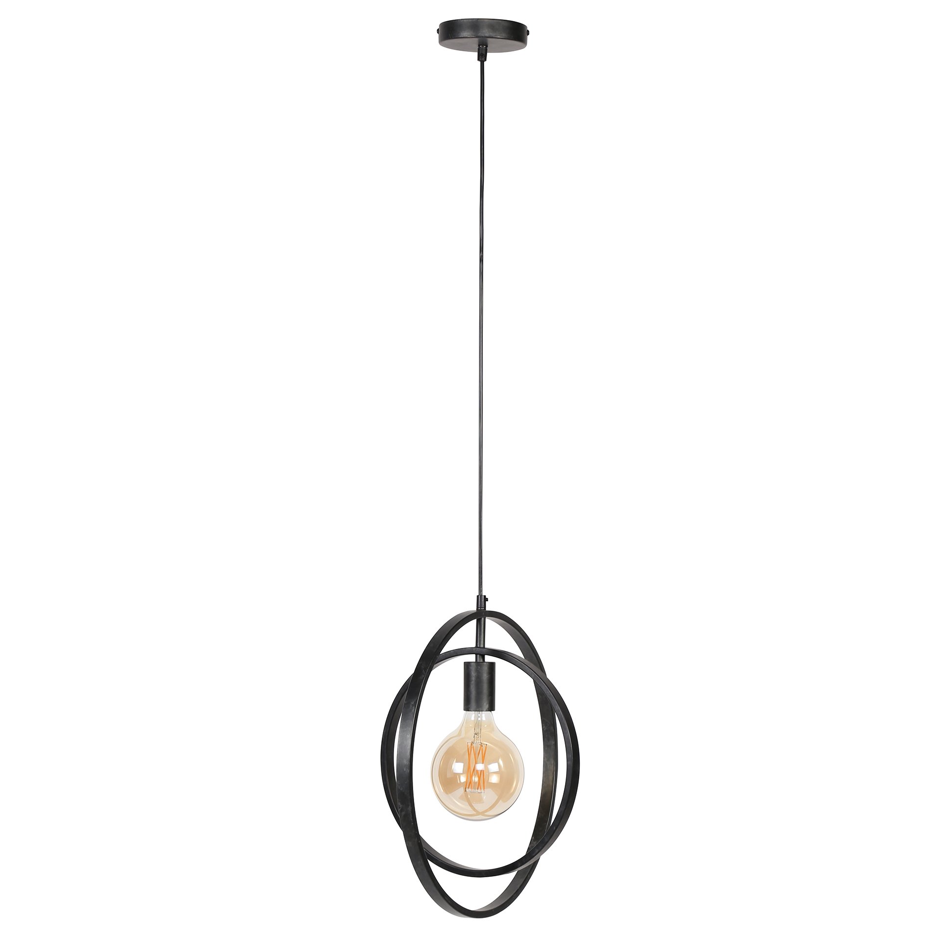 Hanglamp Turn Around charcoal