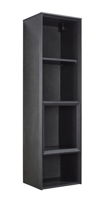 Boekenkast Castano 129 x 35 staal decor