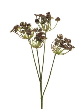 Kunstbloem Platani burgundy, 68 cm