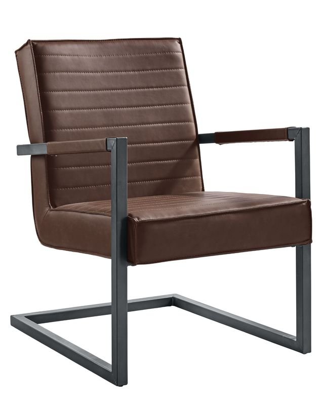 Fauteuil Caldes dark brown