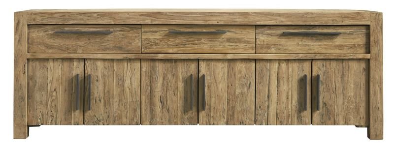 Dressoir Travi 78 x 226 teak black wash