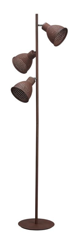 Vloerlamp Copparo bruin