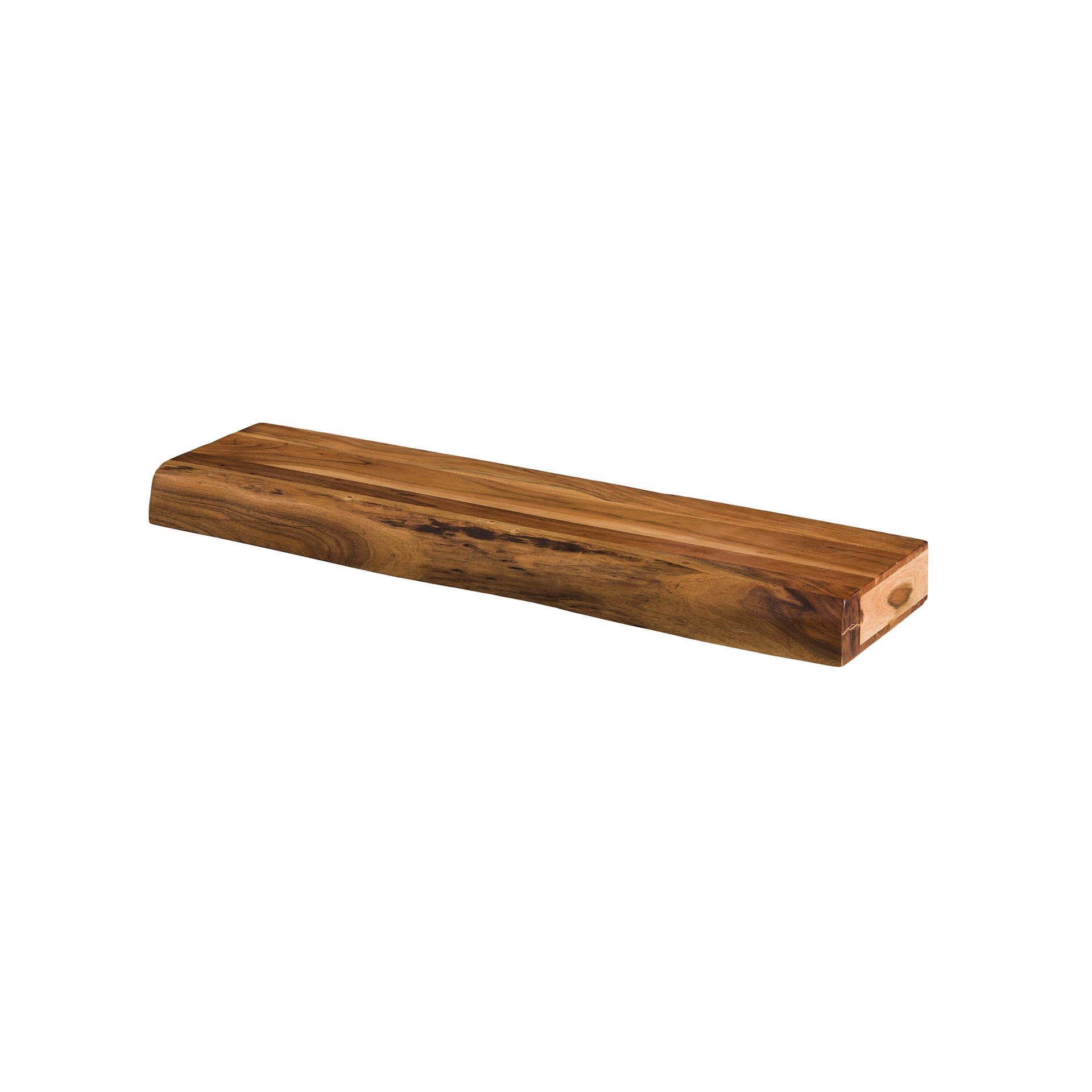 Wandplank 100 tree / Massief acacia naturel