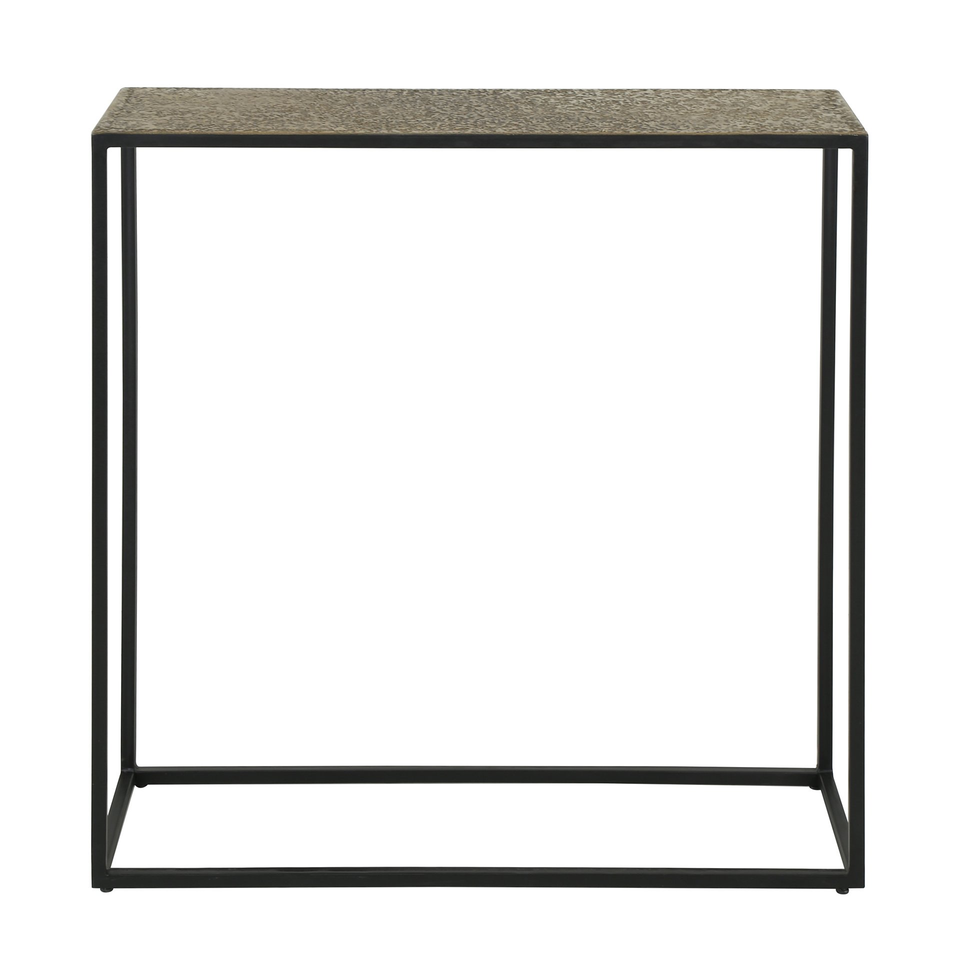 Haltafel iron metallic / Brons antiek