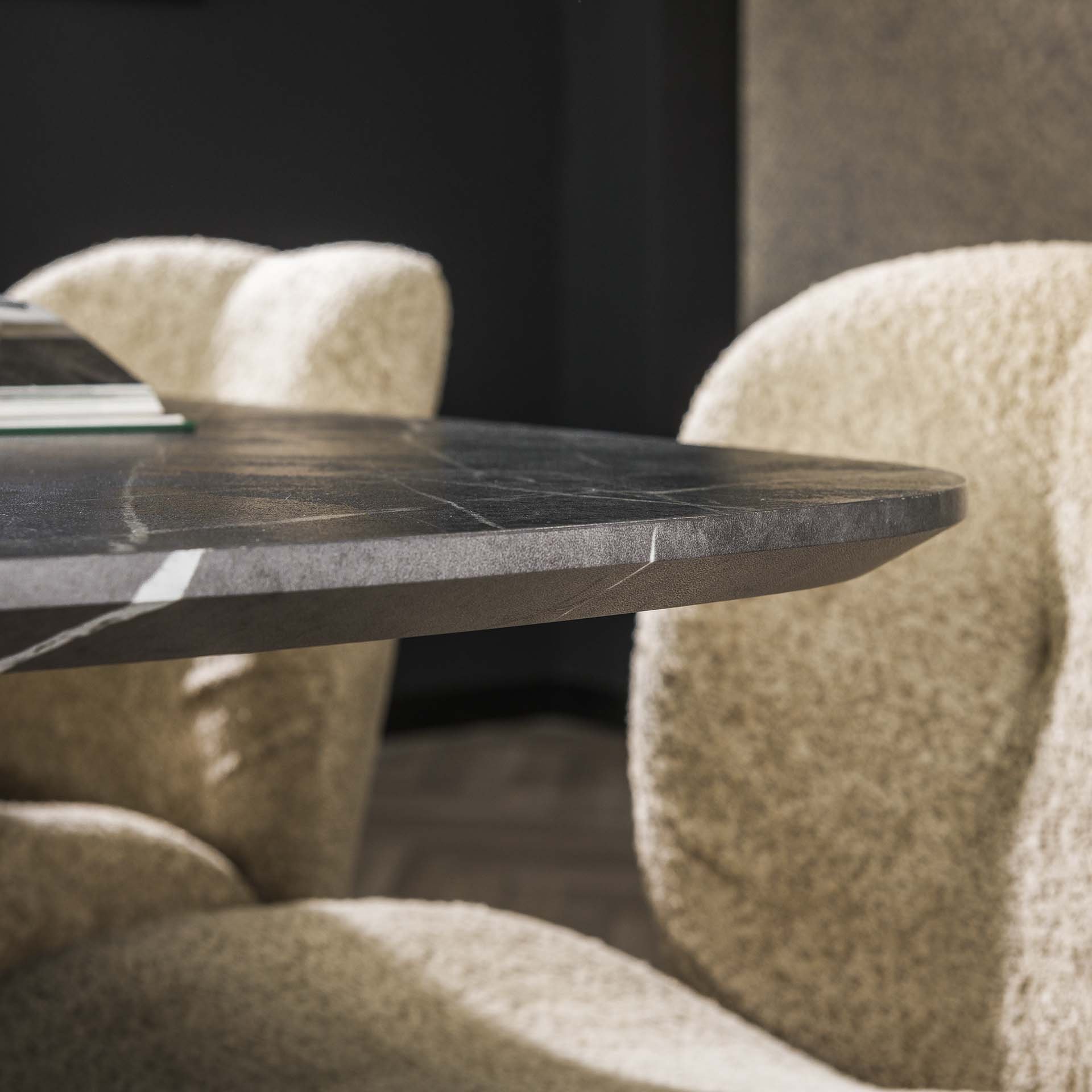 3D Melamine slate stone