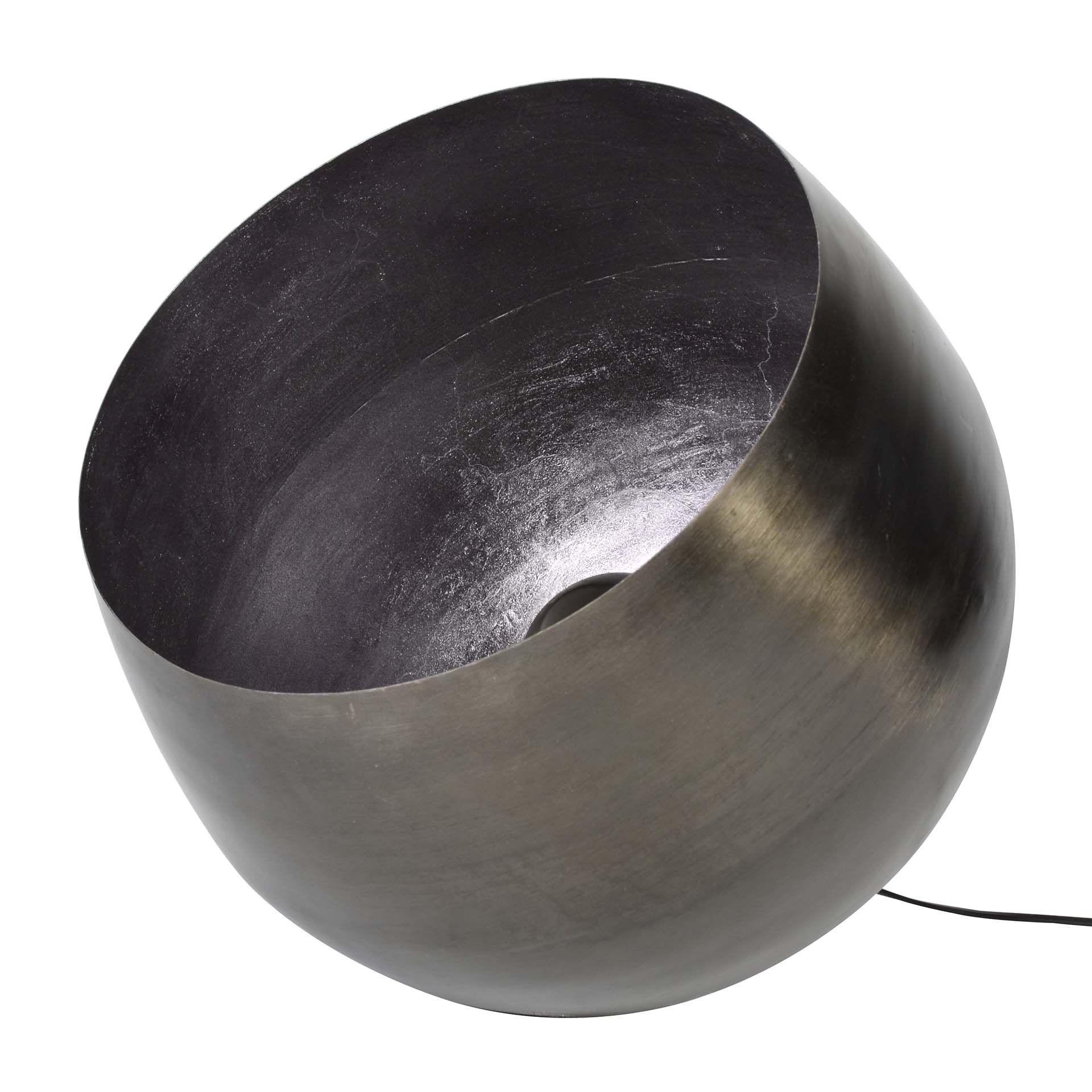 Tafellamp Ø50 basket XL / Zwart nikkel