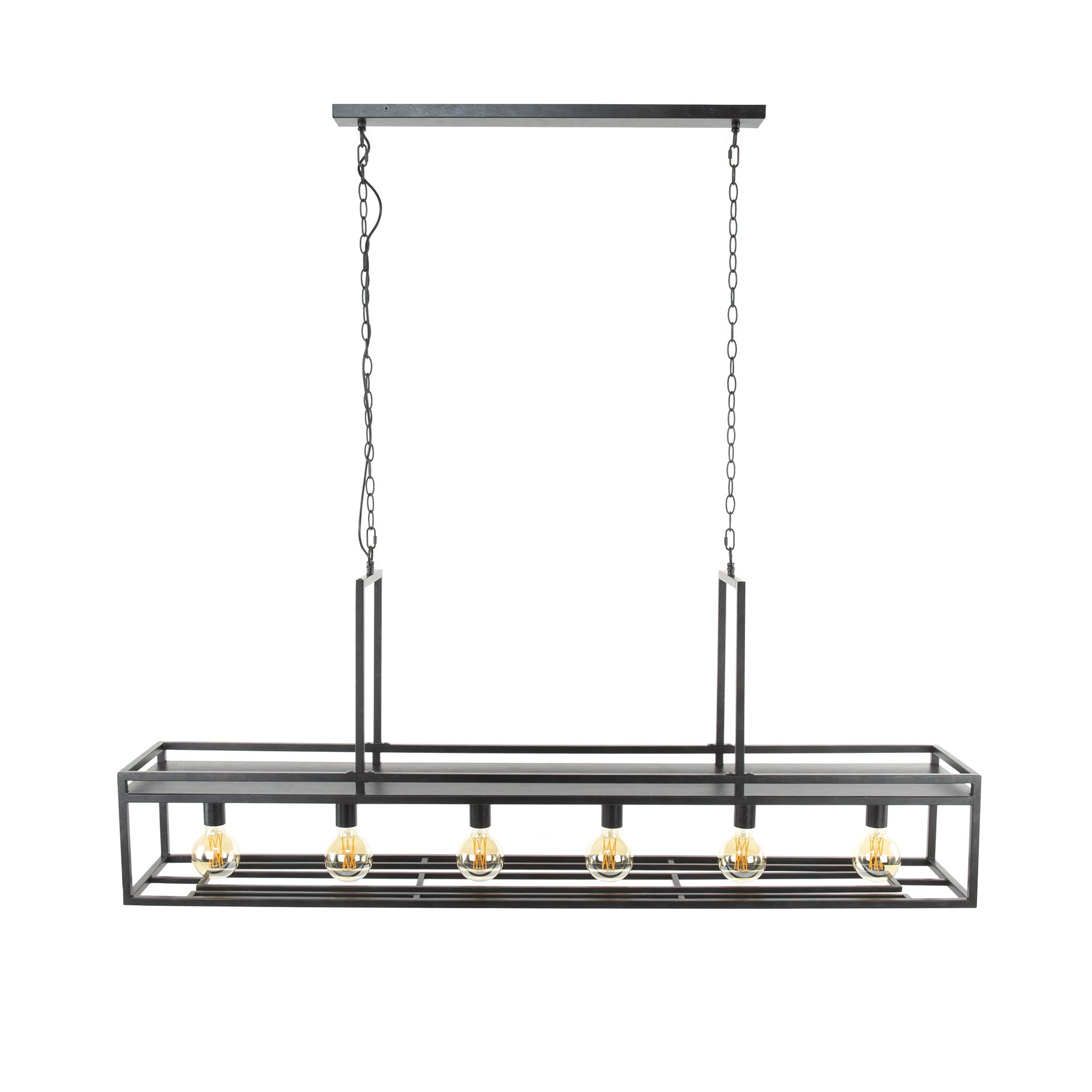 Hanglamp 6L decorate / Charcoal