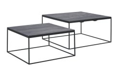 Salontafelset Trentino zwart