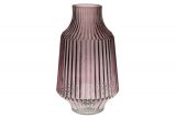 Vaas Almone paars glas, 16x25,5 cm