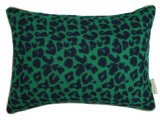 Sierkussen Ortisei 35 x 50 leopard green