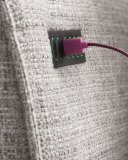 Relaxfauteuil Seduto pocketveren met visco-schuim zitting elektrisch verstelbaar clay