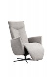 Relaxfauteuil Seduto polyether zitting handmatig verstelbaar clay