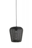 Hanglamp Barzio mat zwart Ø23