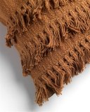 Sierkussen Lagarto fara 40 x 60 tobacco brown