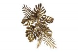 Wanddecoratie Cantiello goud metaal, 100,5x10x61 cm