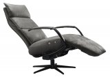 Relaxfauteuil Moio HR-schuim zitting antraciet