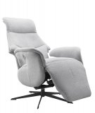 Relaxfauteuil Artizo verstelbaar grijs (medium)