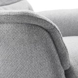 Relaxfauteuil Artizo verstelbaar grijs (medium)