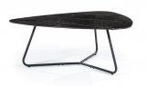 Bijzettafel Nello zwart marmer, 36x85x95 cm