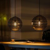 Hanglamp Fiorenza zwart staal, 110x40x120 cm