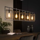 Hanglamp Cubic Tower oud zilver