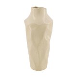 Vaas Manerba gebroken wit, Ø15,5x35 cm
