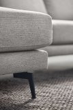 Hoekbank Acante comfortschuim met HR-schuim zitting steel