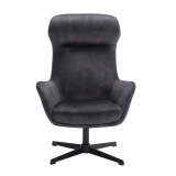 Draaifauteuil Vicenzo antracite 