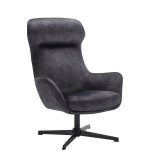 Draaifauteuil Vicenzo antracite 