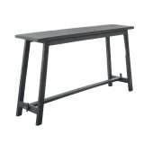 Wandtafel Panca zwart