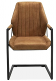 Armstoel Veda cognac