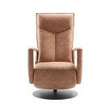 Relaxfauteuil Seduto pocketvering i.c.m. HR-schuim zitting handmatig verstelbaar brandy