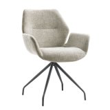 Armstoel Vallate taupe