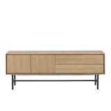 TV-meubel Belvio light oak fineer