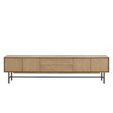 TV-meubel Belvio light oak fineer