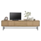 TV-meubel Belvio light oak fineer