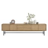 TV-meubel Belvio light oak fineer