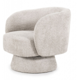 Fauteuil Bowie taupe
