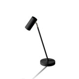 Tafellamp Mirare zwart metaal 1-spots