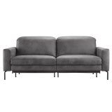 3 zitsbank Impero Pocketvering i.c.m. Viscoschuim Dark Grey
