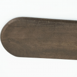 Wandplank Trebbe 100 cm bruin 