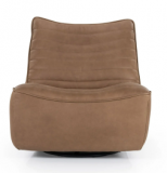 Draaifauteuil Maiko in bruin gris