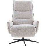 Relaxfauteuil Livo handmatig verstelbaar Mito ash grey