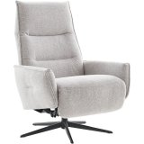 Relaxfauteuil Livo handmatig verstelbaar Mito ash grey